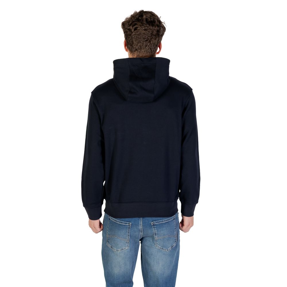 Armani Exchange Blauer Baumwoll-Hoodie