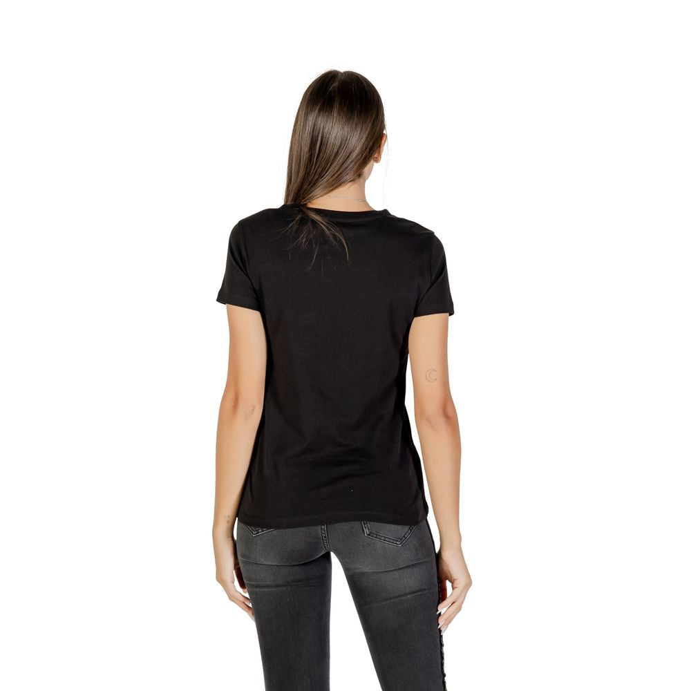 Armani Exchange Zwart Katoenen T-shirt
