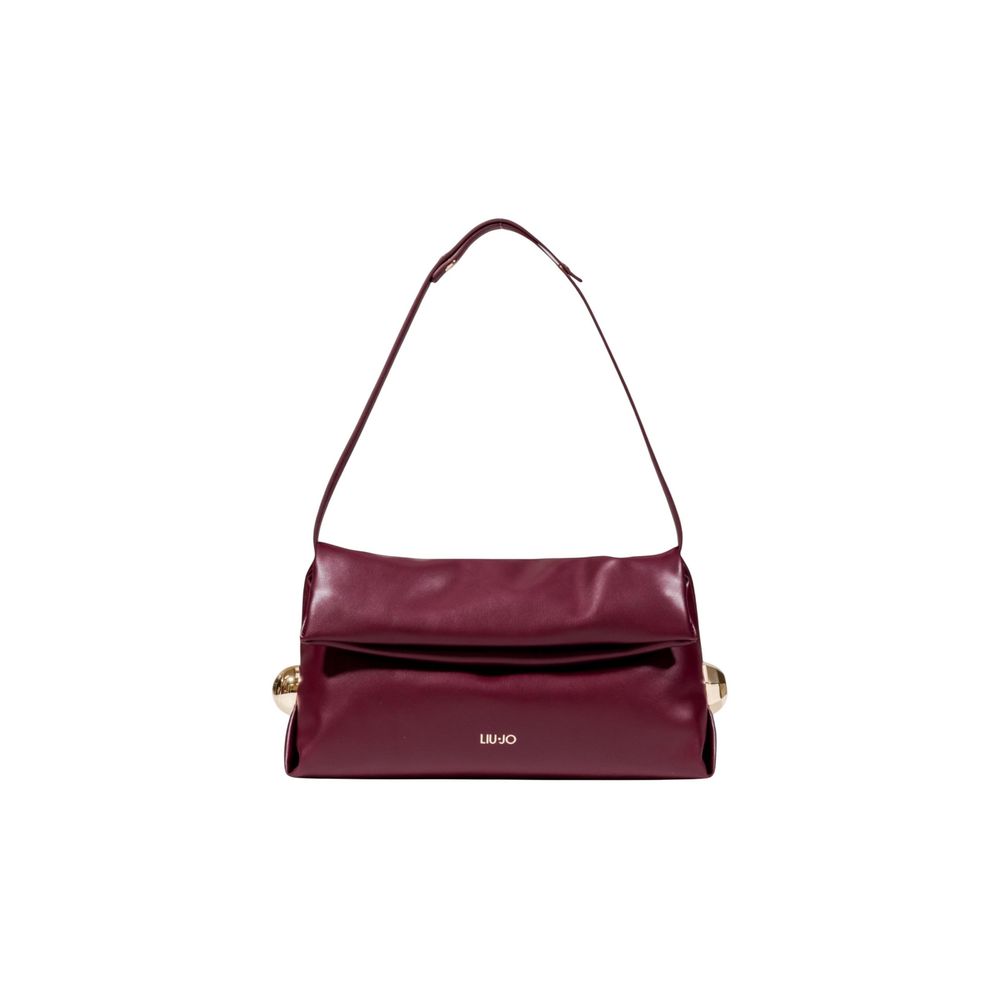 Liu Jo Bordeaux Polyethyleen Clutch Tas