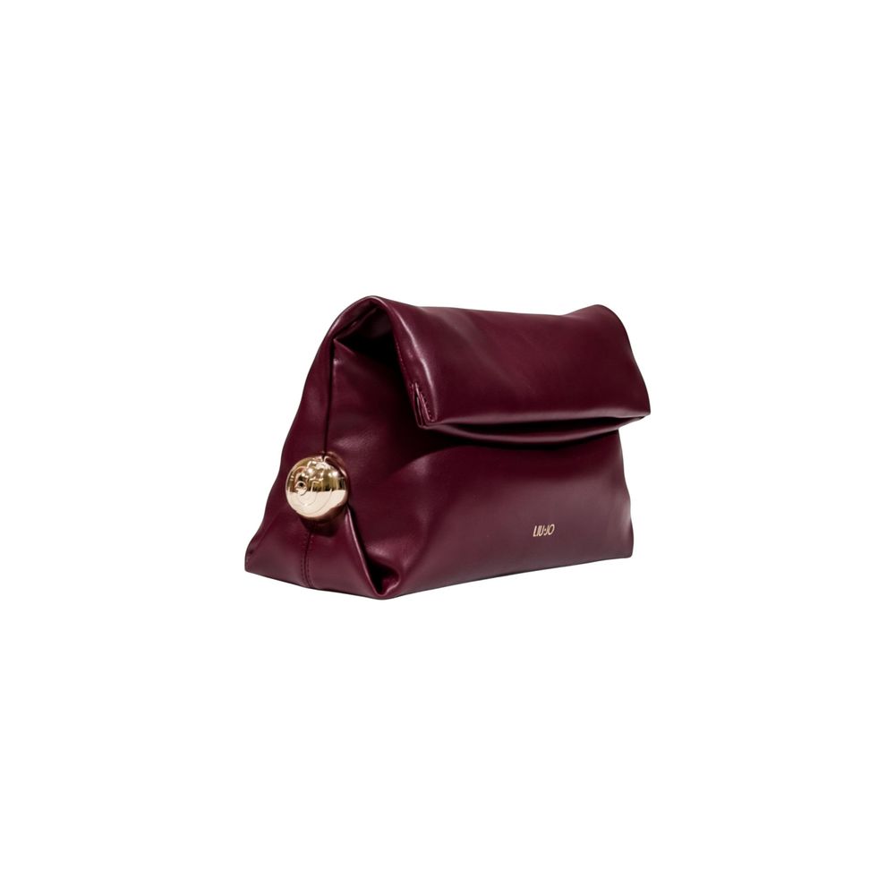 Liu Jo Bordeaux Polyethyleen Clutch Tas