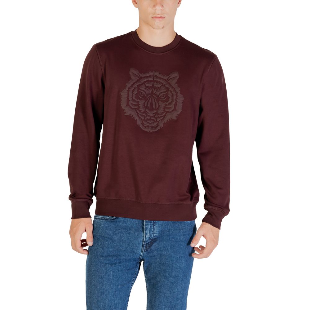 Antony Morato Bordeaux Baumwoll-Sweatshirt