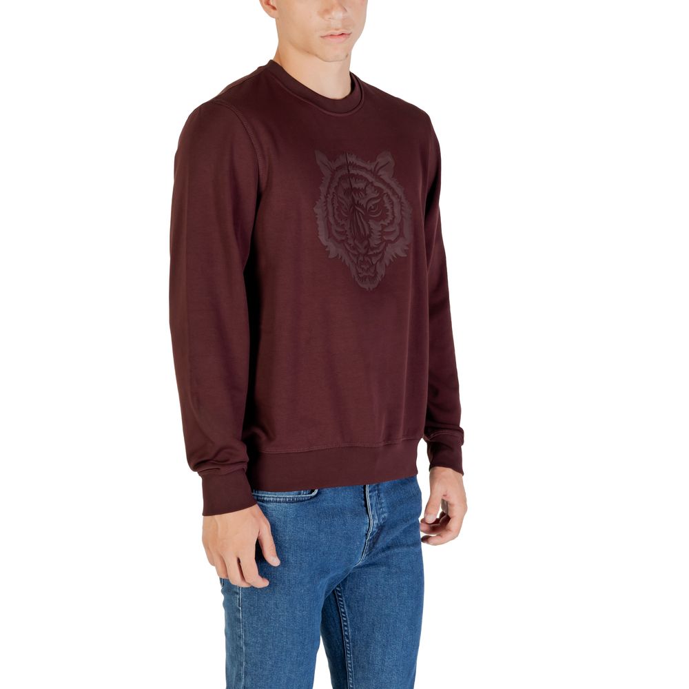 Antony Morato Bordeaux Baumwoll-Sweatshirt