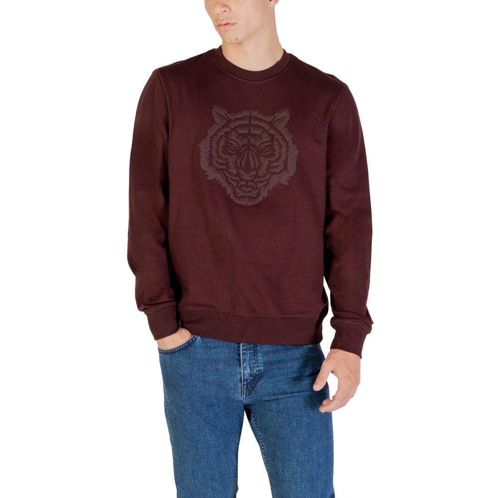 Antony Morato Bordeaux Baumwoll-Sweatshirt