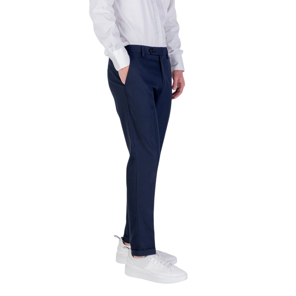 Antony Morato Blaue Skinny-Hose aus Polyester