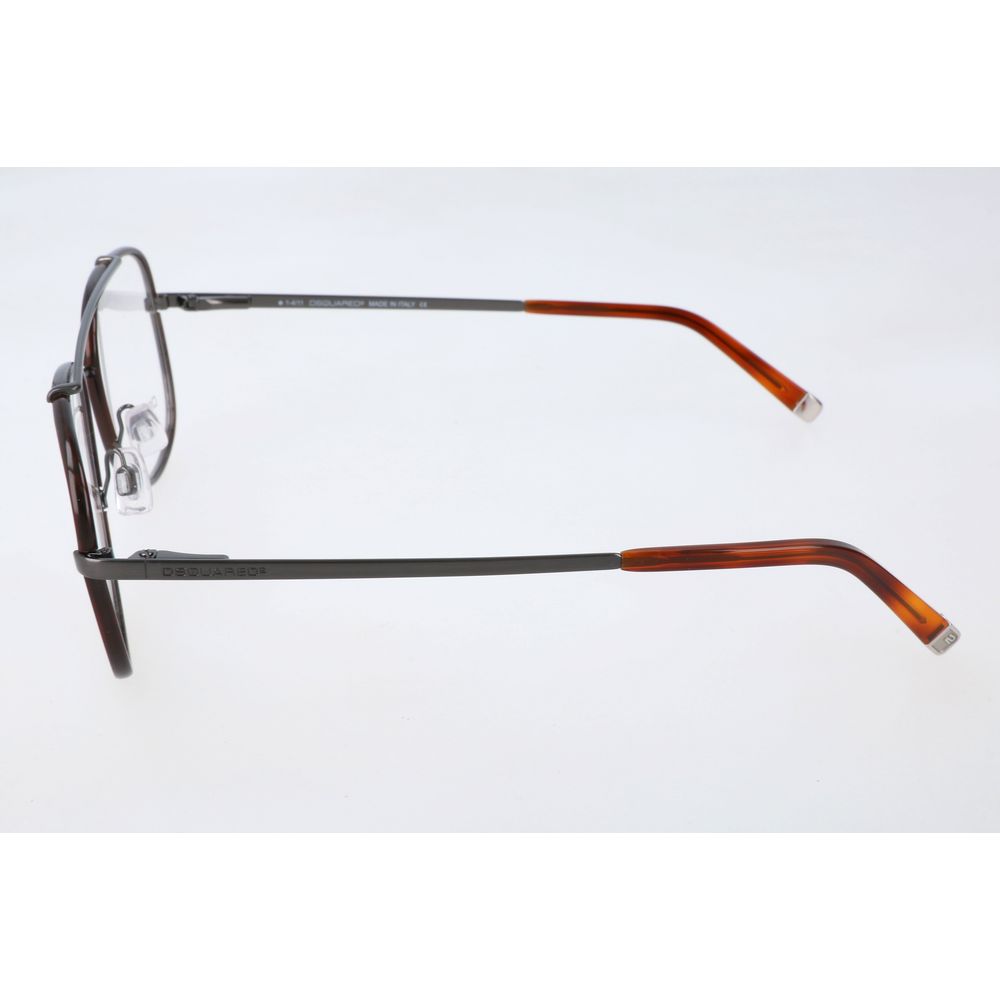 Dsquared² Bruin Metalen Bril (Montuur)