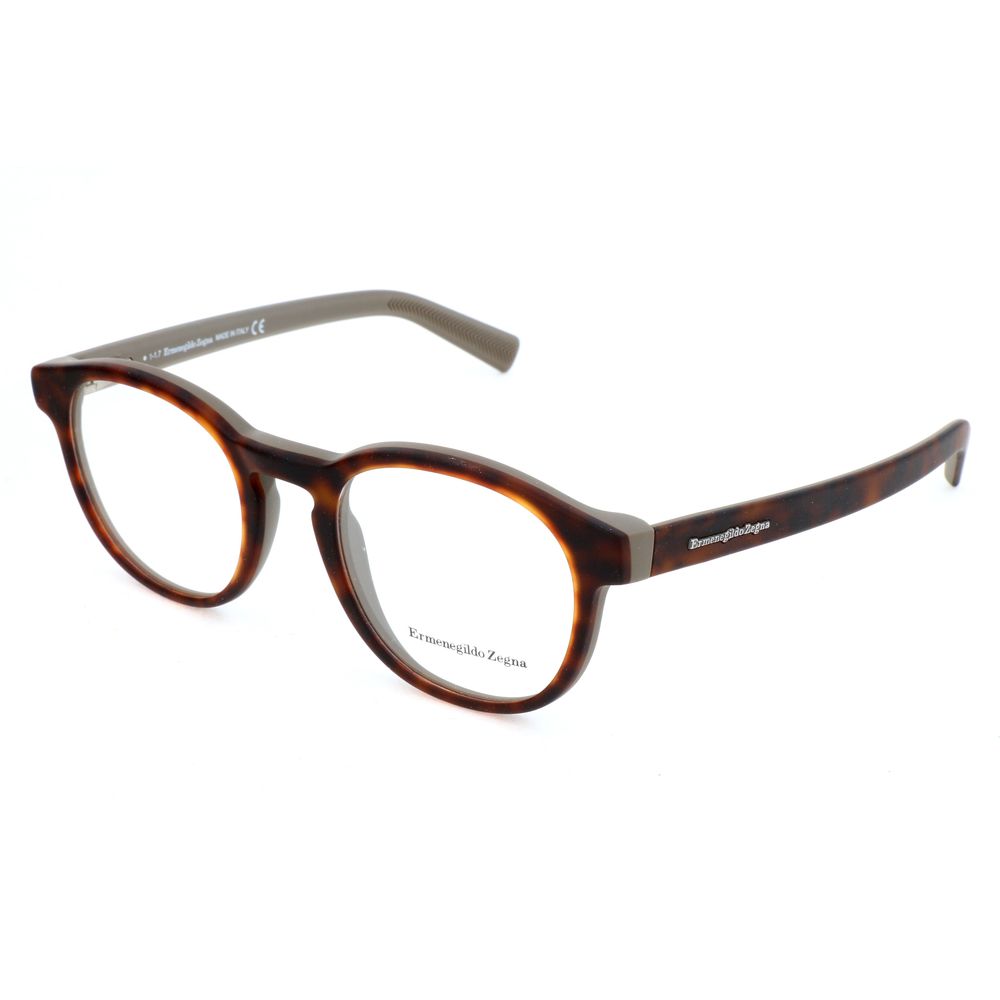 Ermenegildo Zegna Braune Acetatbrille (Gestelle)