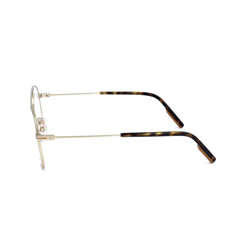 Ermenegildo Zegna Goldene Metallbrille (Gestelle)