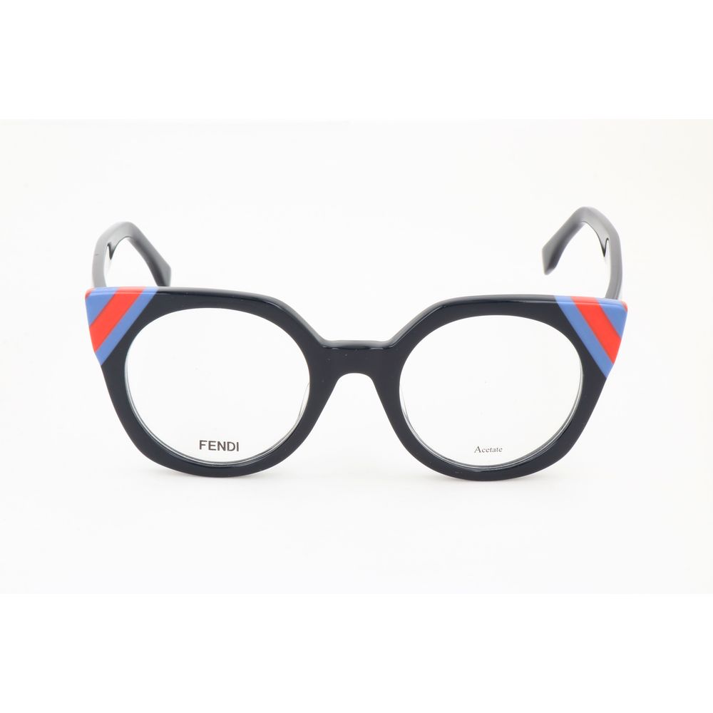 Fendi Brille aus blauem Azetat (Gestell)