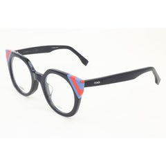 Fendi Brille aus blauem Azetat (Gestell)