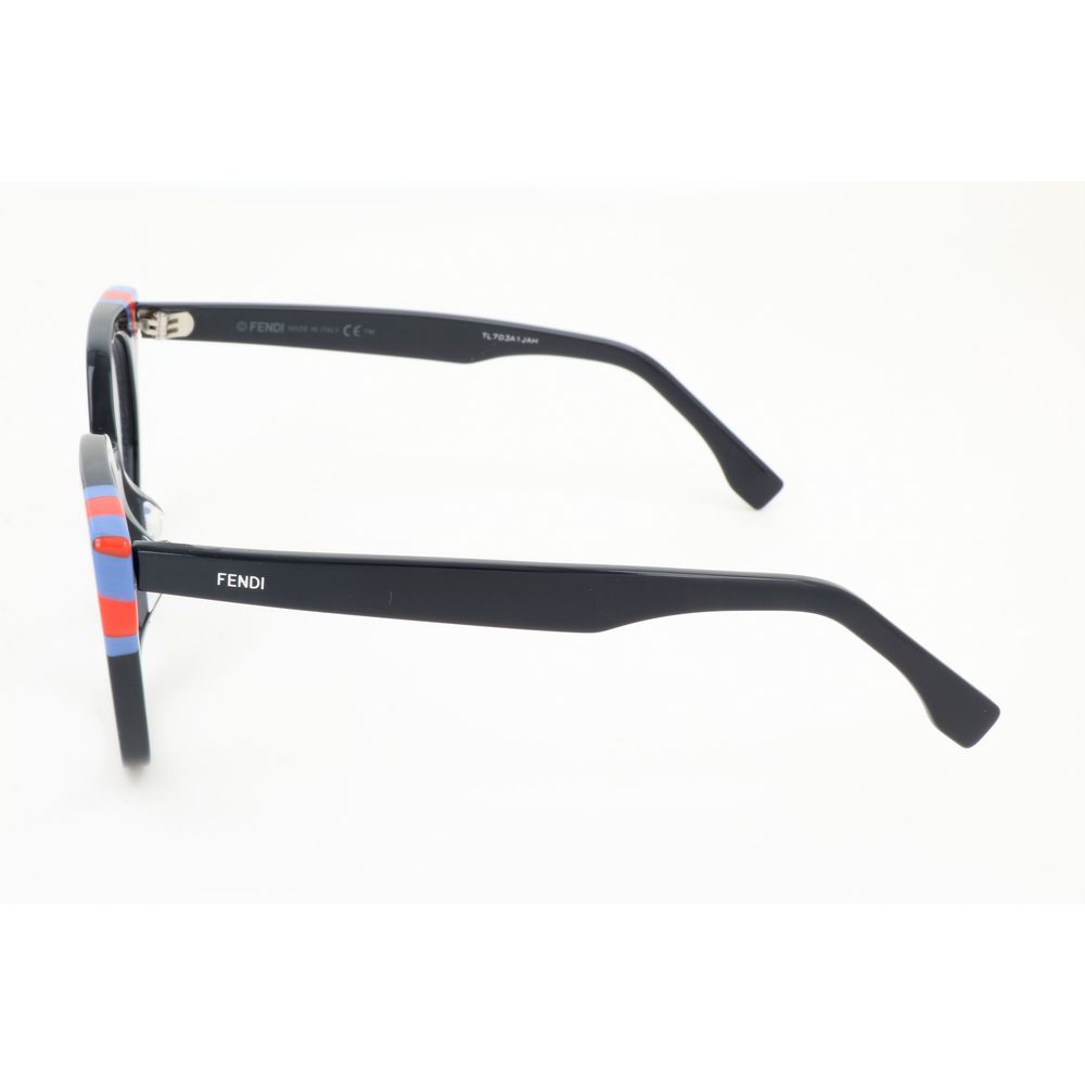 Fendi Brille aus blauem Azetat (Gestell)