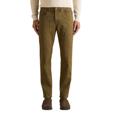 Jeckerson Brown Cotton Skinny Jeans