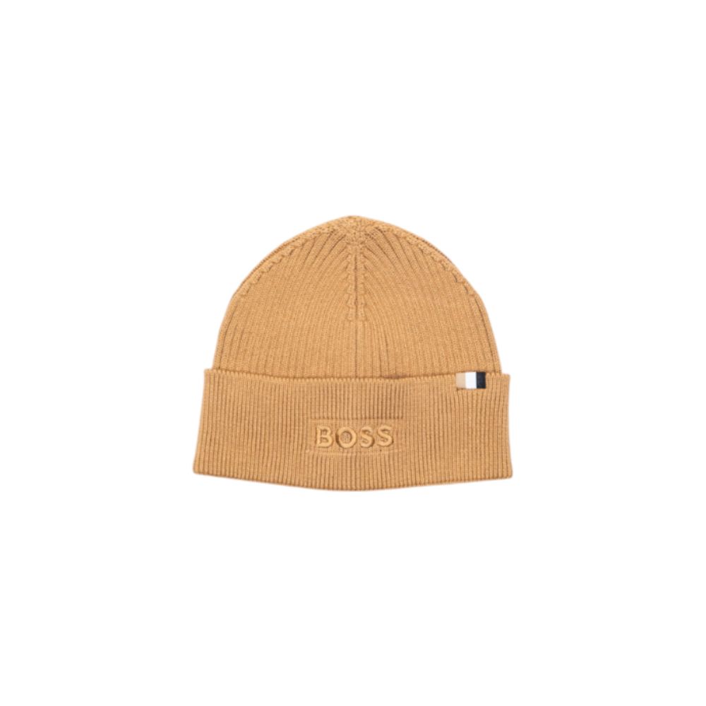 Hugo Boss Beige Baumwoll-Cap (Baseballkappe)