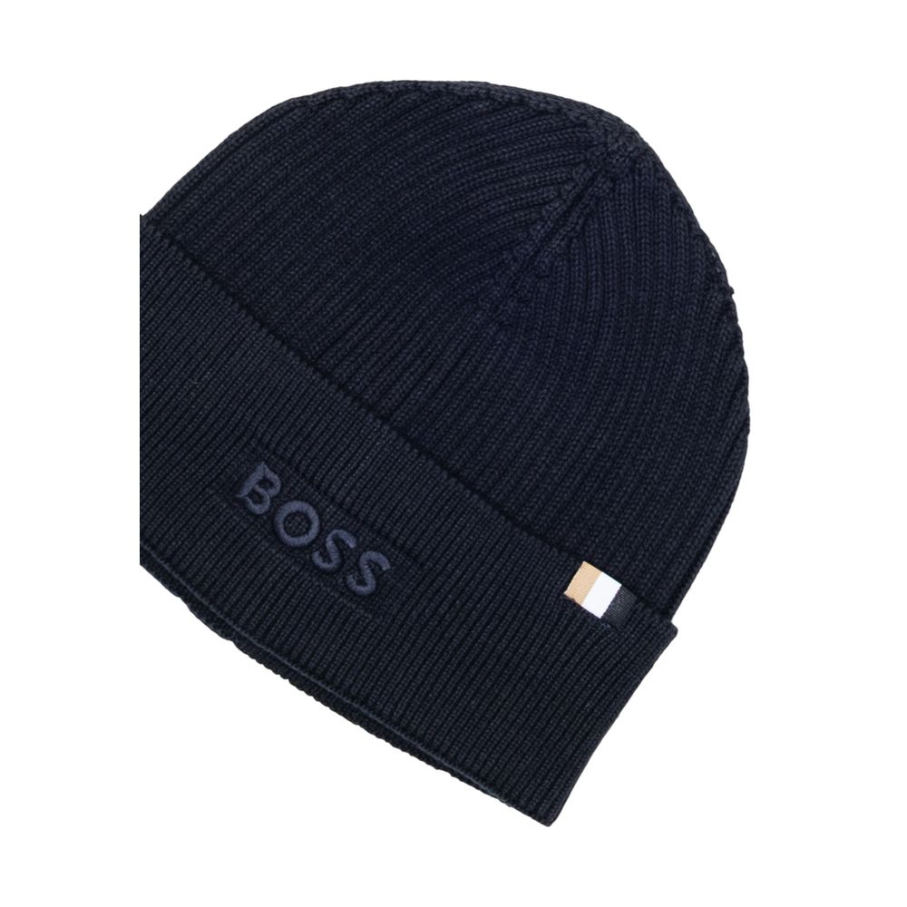 Hugo Boss Blaue Baumwollcap (Baseballmütze)