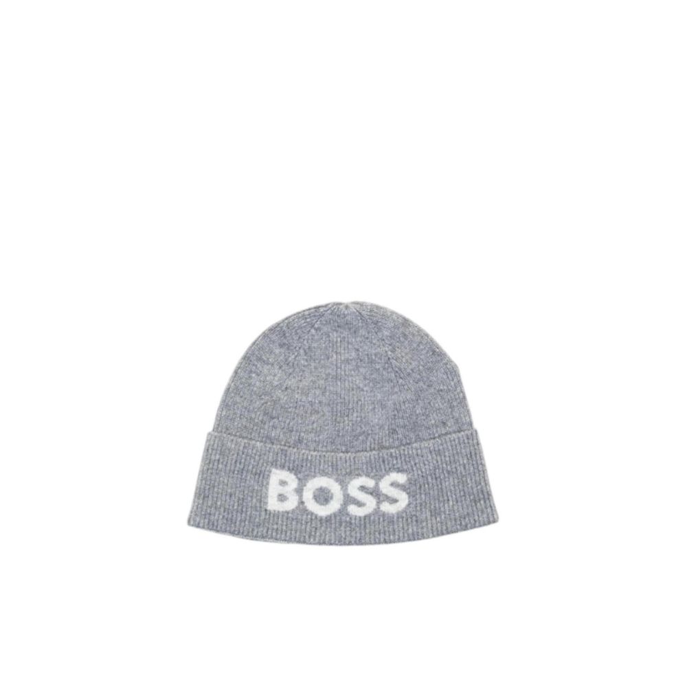 Hugo Boss Graue Kappe aus recyceltem Polyamid (Baseballmütze)