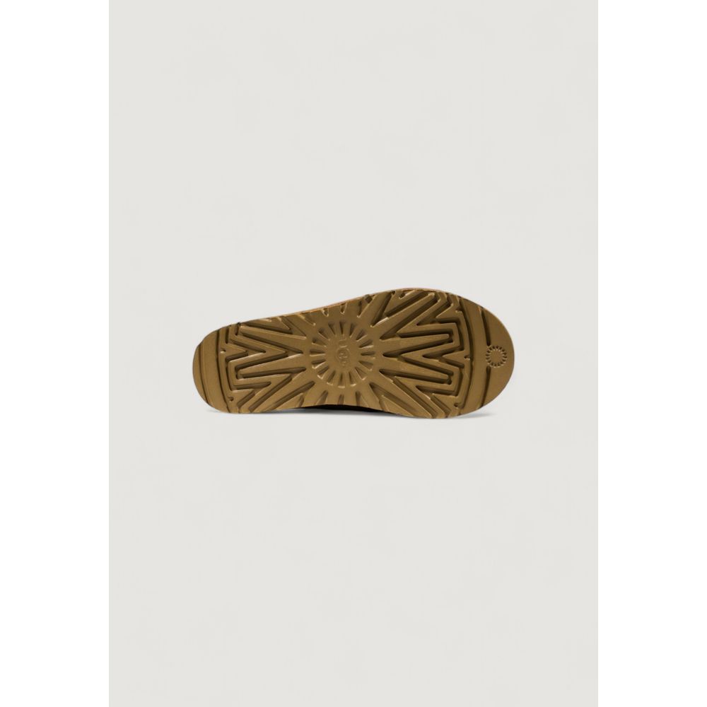 UGG Beige Leder Stiefeletten