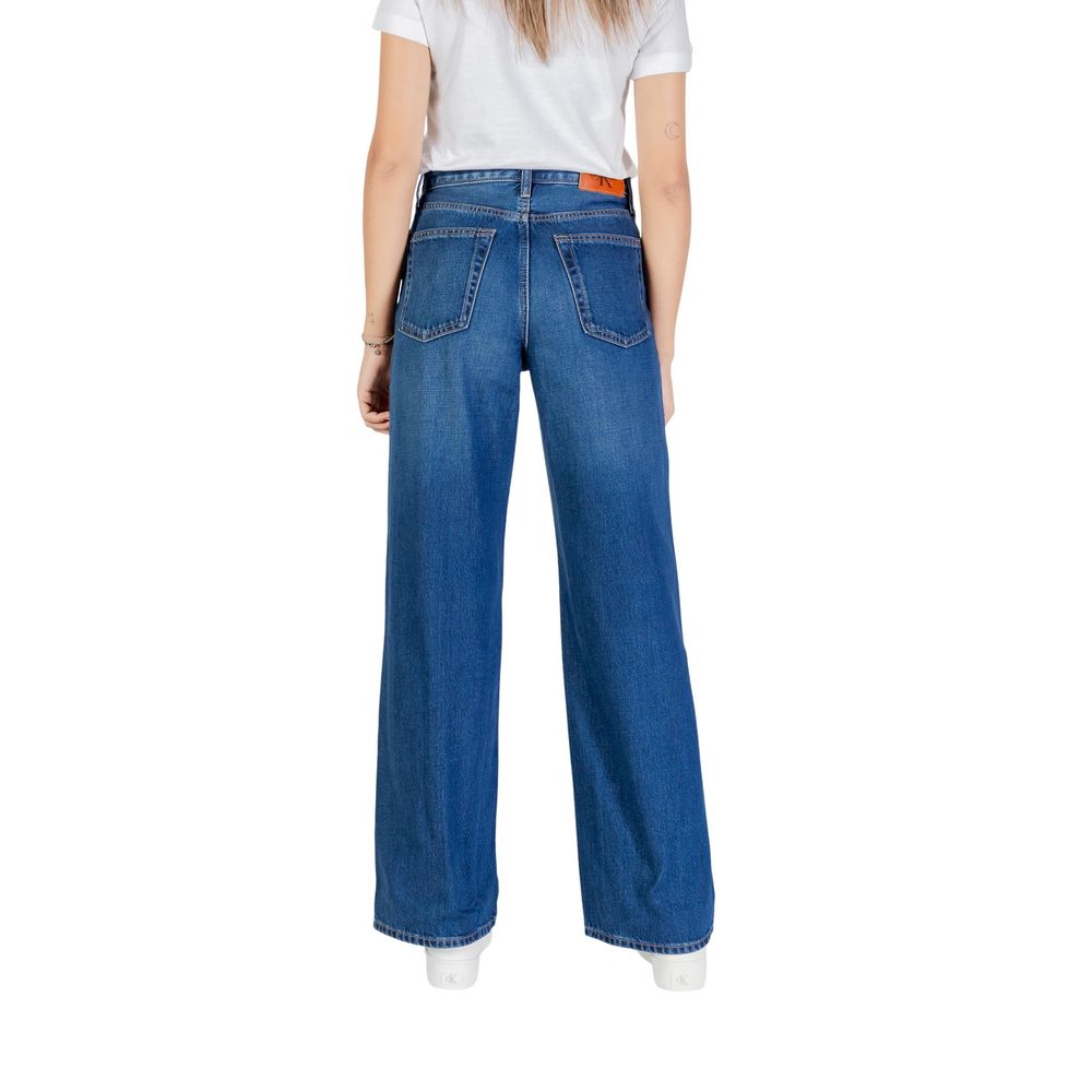 Calvin Klein Jeans Blaue Boyfriend-Jeans aus Baumwolle