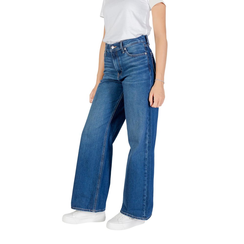 Calvin Klein Jeans Blaue Boyfriend-Jeans aus Baumwolle