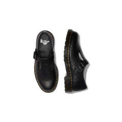 Dr. Martens Zwarte Leren Pumps Met Plateauzool