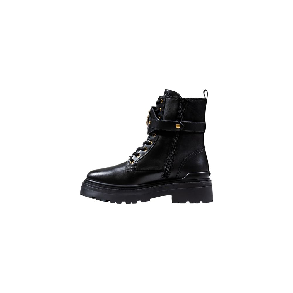 PINKO Schwarze Lederstiefeletten