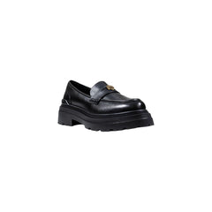 PINKO Black Leather Platform Pumps