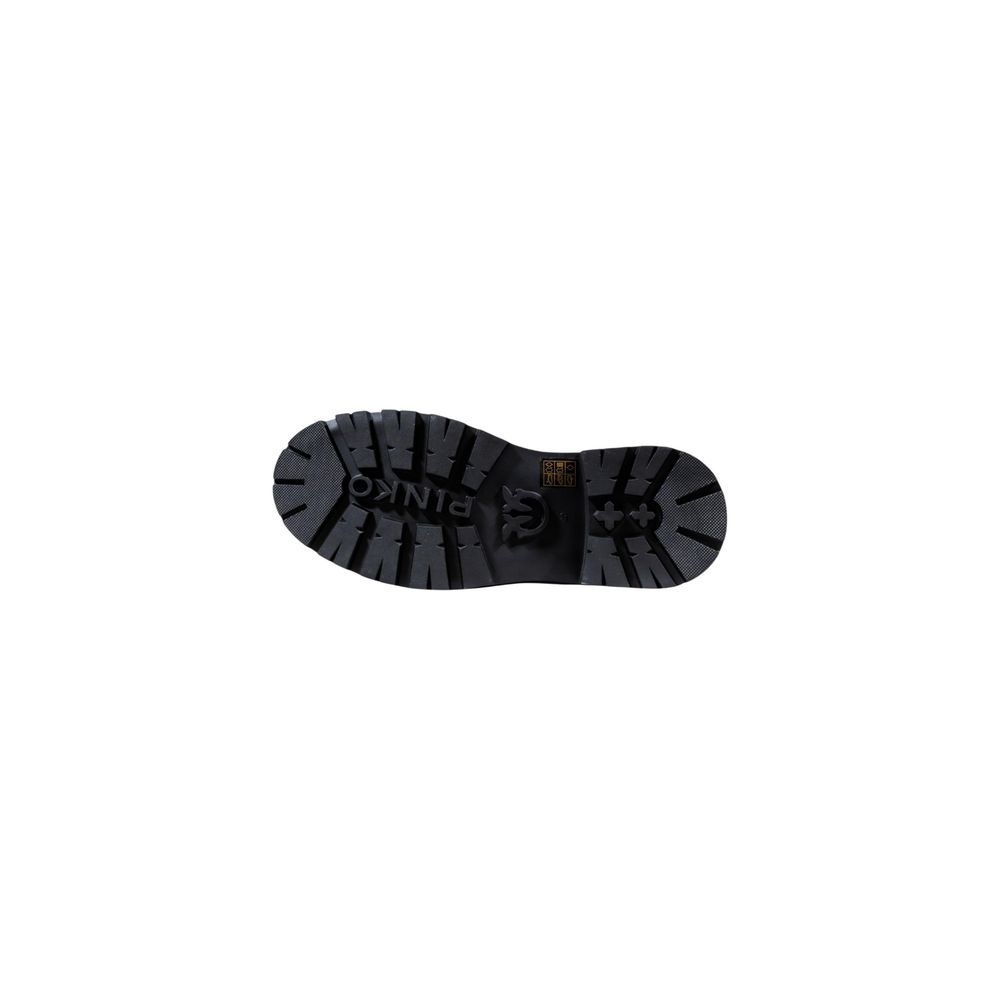 PINKO Schwarze Lederstiefeletten