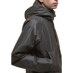 Barbour Parka aus grüner Baumwolle