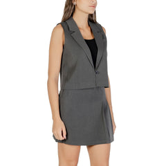 Weste aus recyceltem Polyester in Grau von Only
