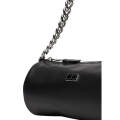 Tommy Hilfiger Jeans Black Artificial Leather Handbag