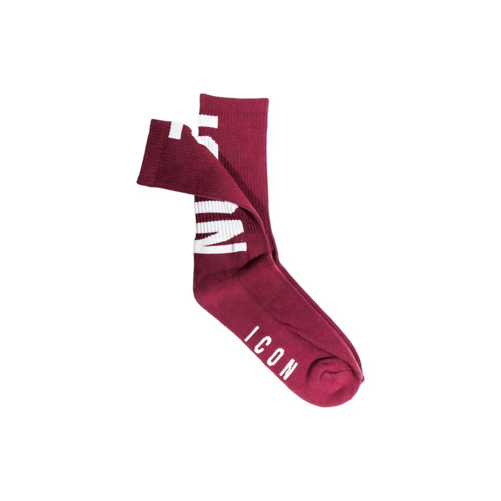 Ikon Bordeaux Baumwollsocken