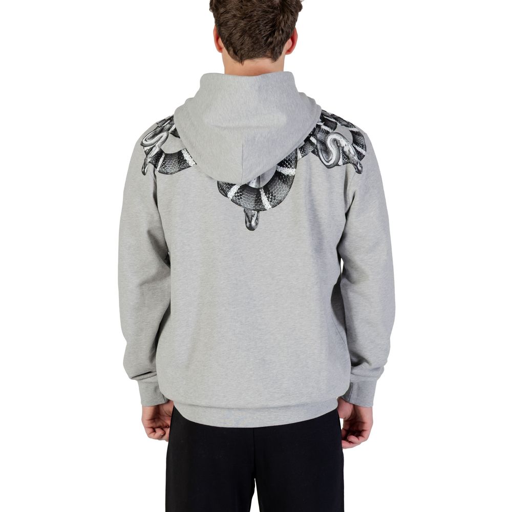 Kapuzenpullover aus grauer Baumwolle von County of Milan