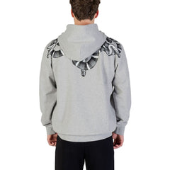Kapuzenpullover aus grauer Baumwolle von County of Milan