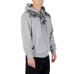 Kapuzenpullover aus grauer Baumwolle von County of Milan