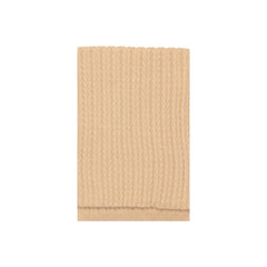 Nur beigefarbener Polyester-Schal