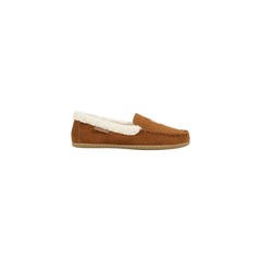 Ralph Lauren Bruine Suède Leren Pantoffels