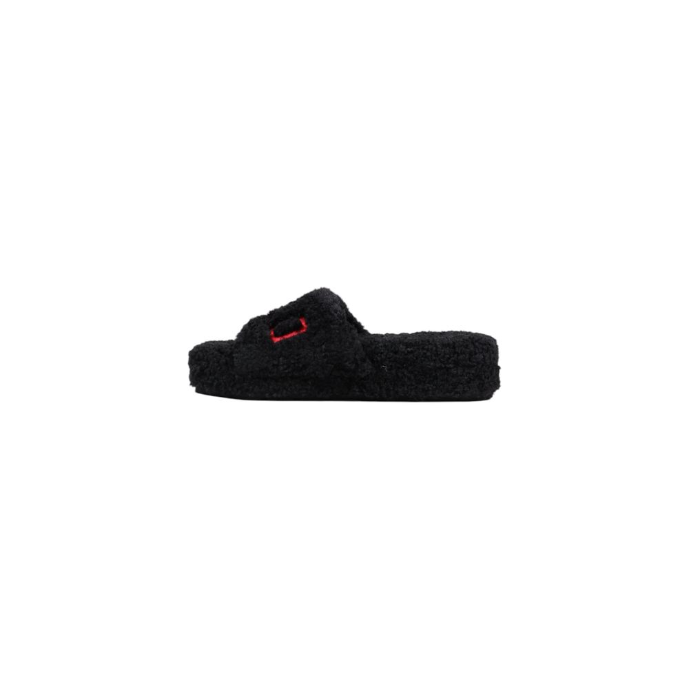 Ralph Lauren Hausschuhe aus schwarzem Textil