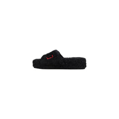 Ralph Lauren Hausschuhe aus schwarzem Textil