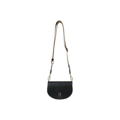 Alviero Martini Prima Classe Schwarze Lederhandtasche