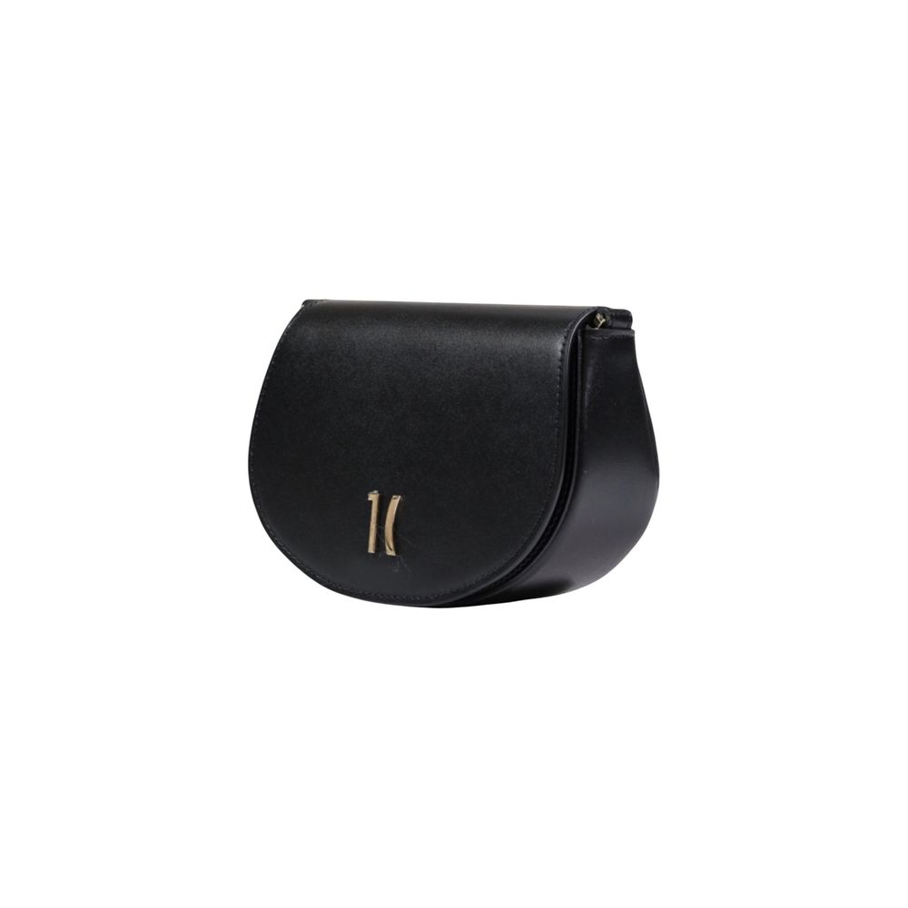 Alviero Martini Prima Classe Schwarze Lederhandtasche