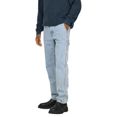 Only & Sons Blauwe Katoenen Relaxte Pasvorm Jeans