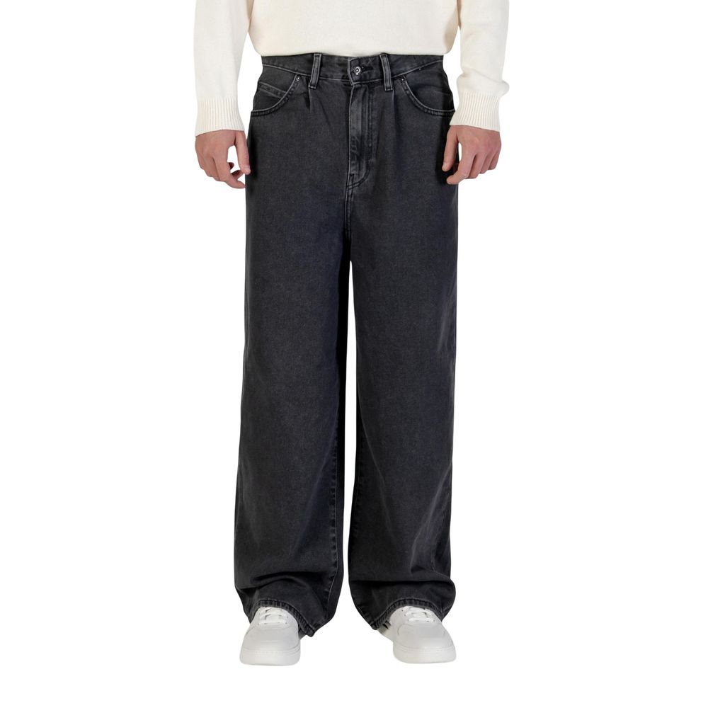 Only & Sons Zwarte Katoenen Relaxte Pasvorm Jeans