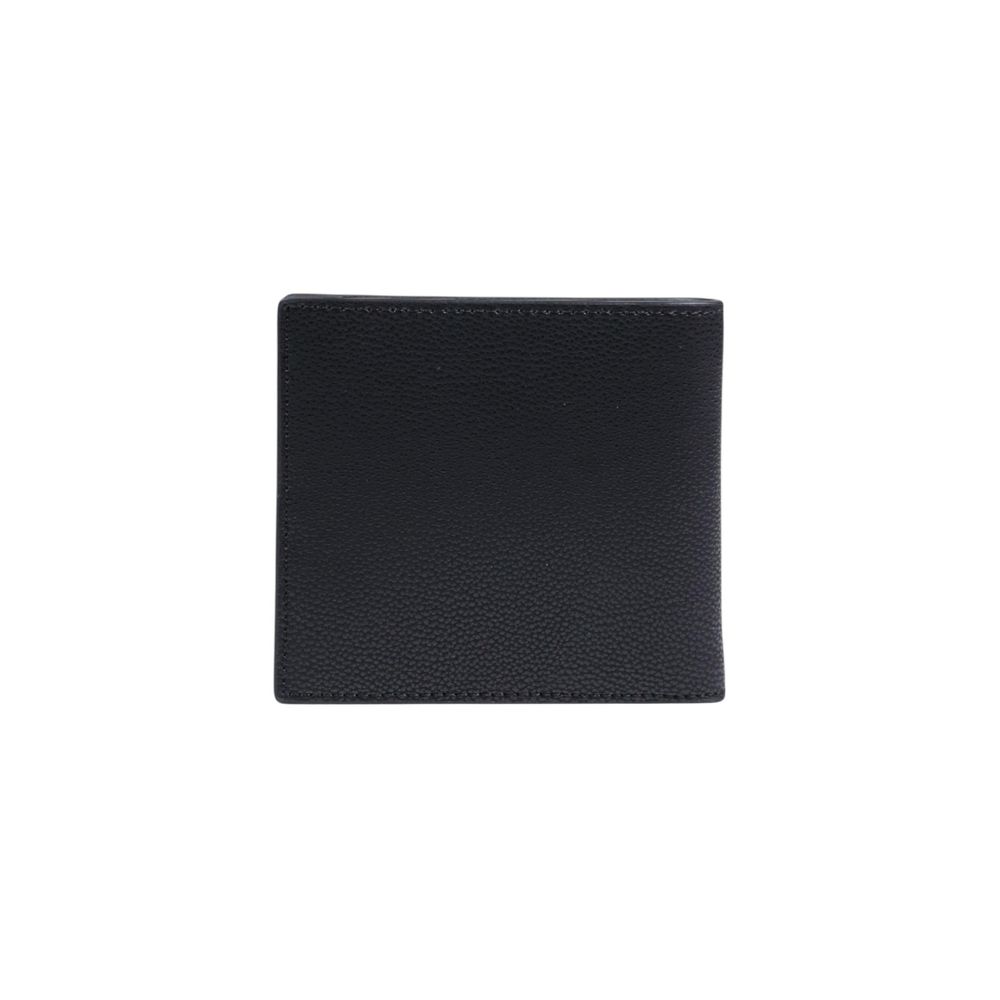 Armani Exchange Schwarze Polyester-Geldbörse
