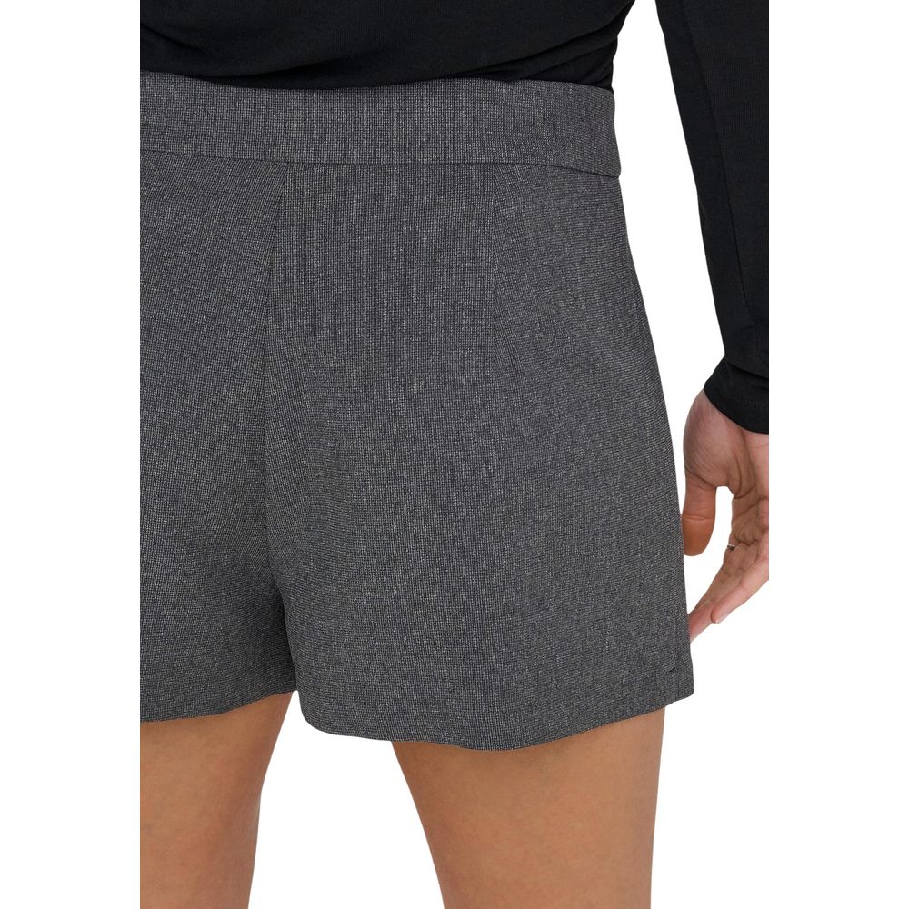 Jacqueline De Yong Graue Polyester-Shorts
