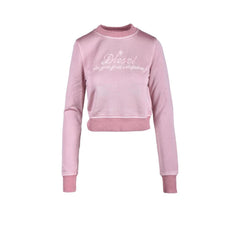 Diesel Roze Viscose Sweatshirt
