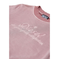 Diesel Roze Viscose Sweatshirt