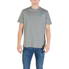 Calvin Klein Jeans Grijs Katoenen T-shirt