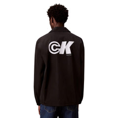 Calvin Klein Jeans Black Polyester Shell Jacket