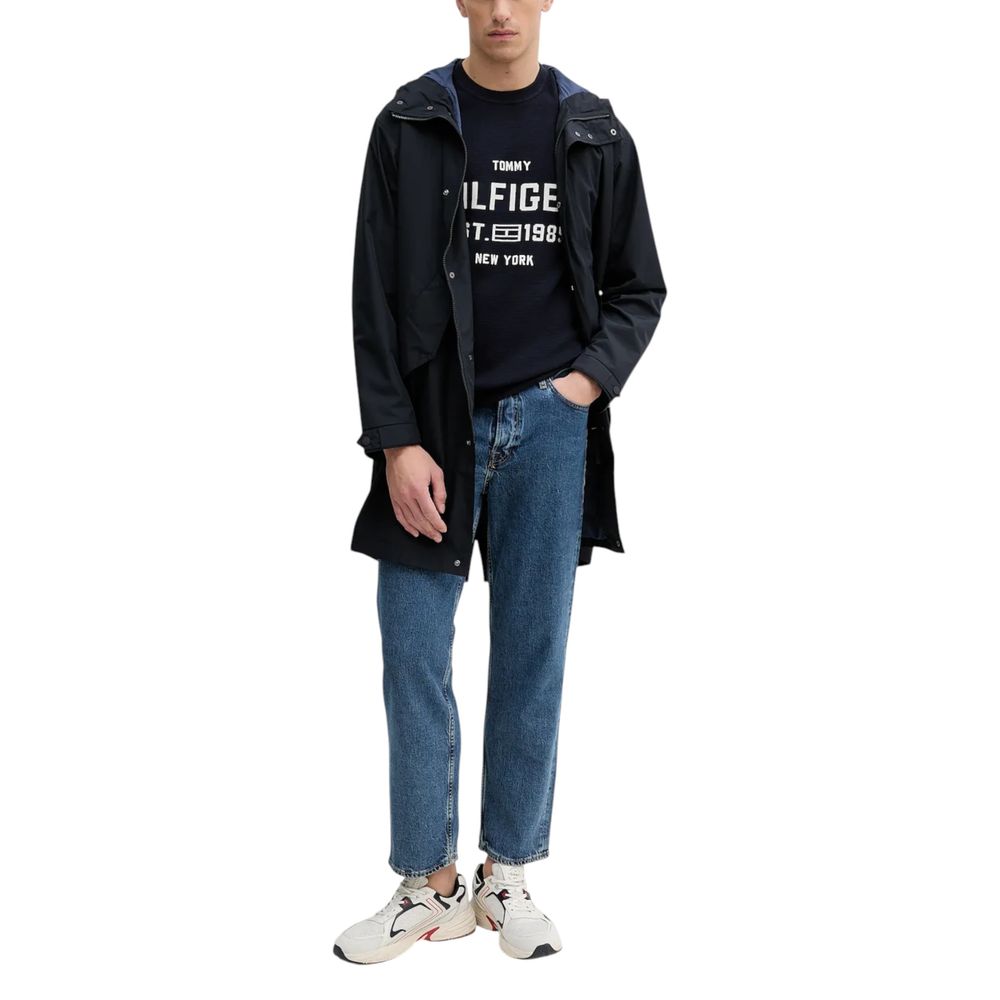 Tommy Hilfiger Sweatshirt aus Bio-Baumwolle, Blau