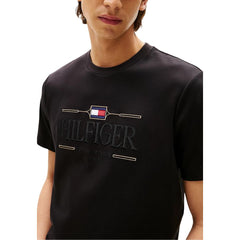 Tommy Hilfiger Schwarzes Baumwoll-T-Shirt