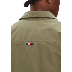 Tommy Hilfiger Tweekleurige Jas van Gerecycled Katoen