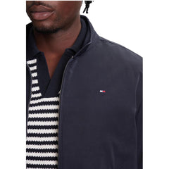 Tommy Hilfiger Blauwe Bomberjack van Gerecycled Polyester